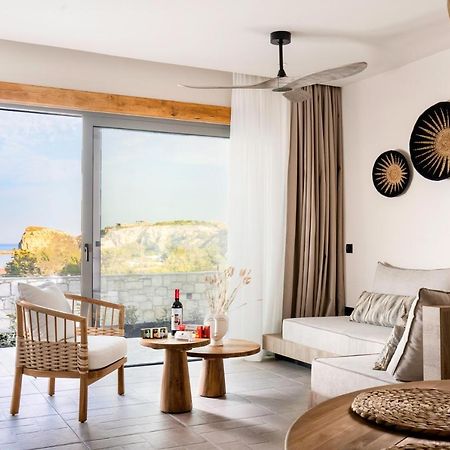 Lithos Luxury Villa Arhángelosz Kültér fotó