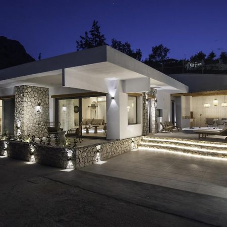 Lithos Luxury Villa Arhángelosz Kültér fotó