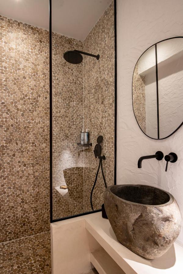 Lithos Luxury Villa Arhángelosz Kültér fotó
