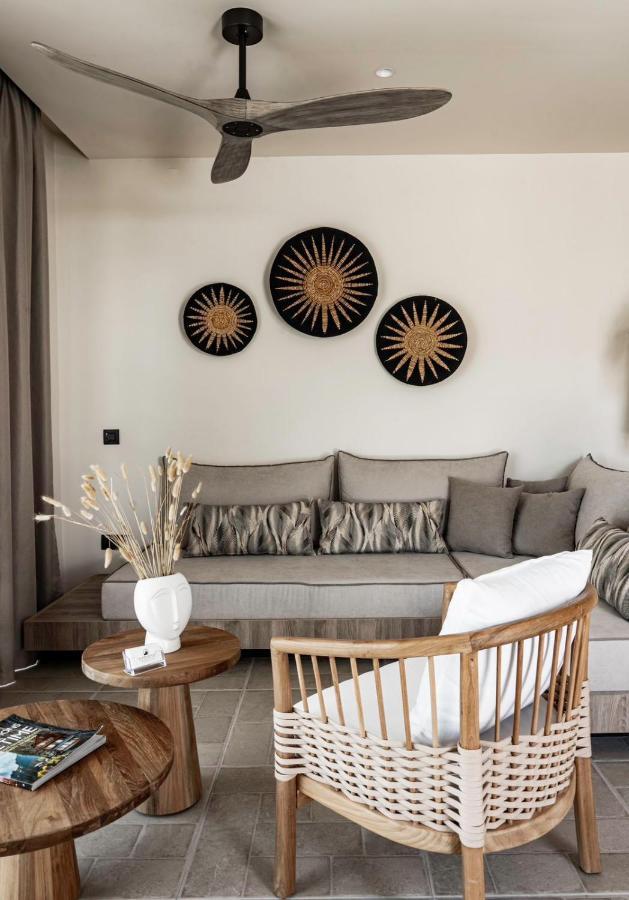 Lithos Luxury Villa Arhángelosz Kültér fotó
