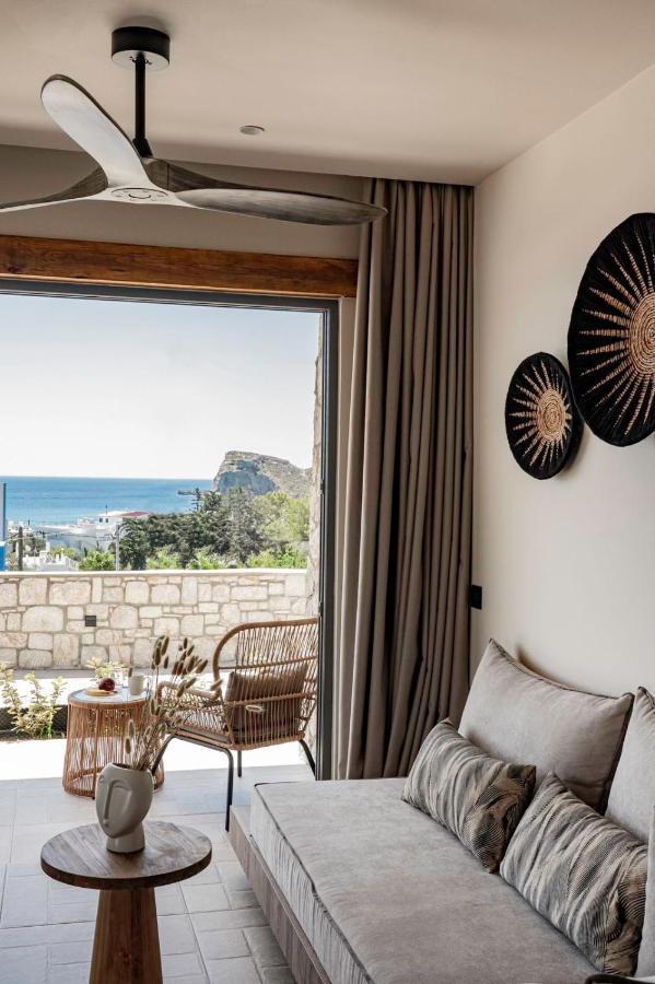 Lithos Luxury Villa Arhángelosz Kültér fotó
