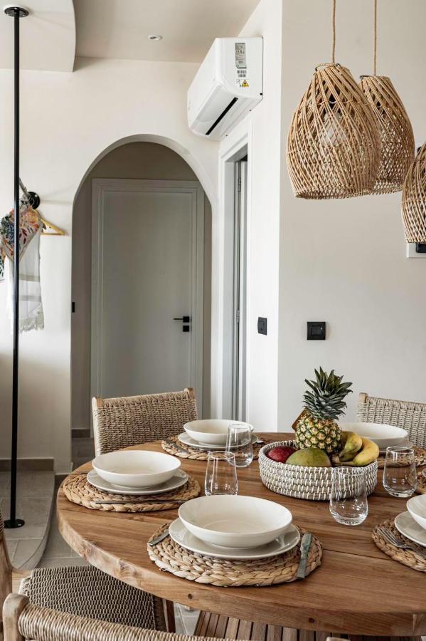 Lithos Luxury Villa Arhángelosz Kültér fotó